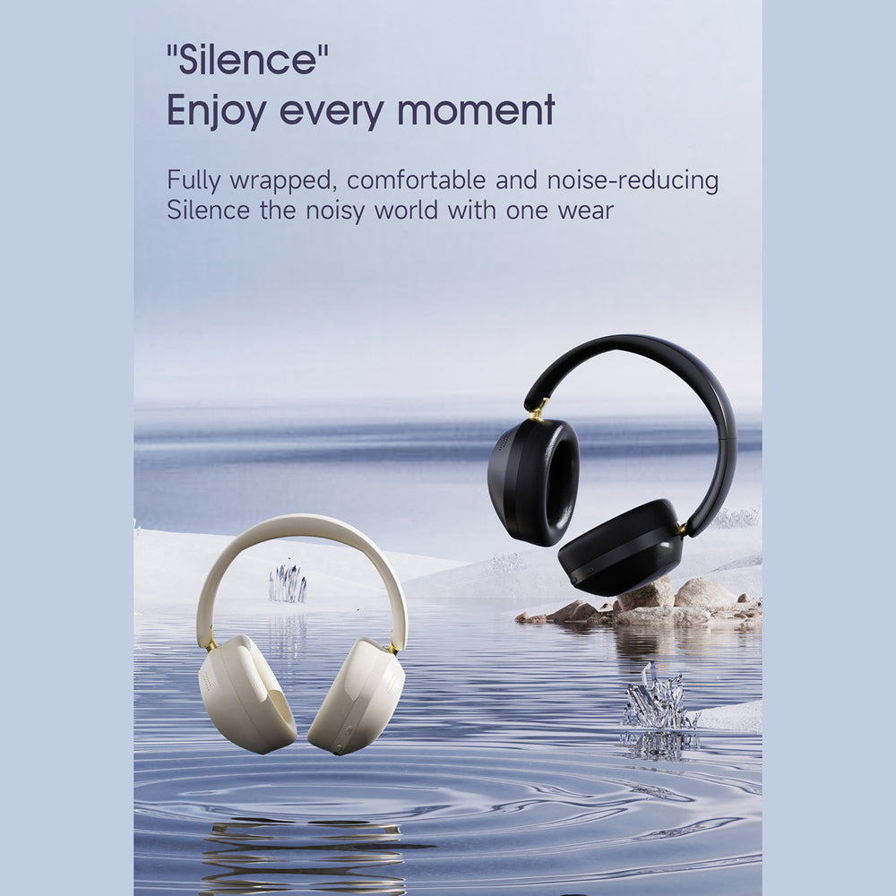 Dudao X22 Max trådlösa Bluetooth-hörlurar med ANC - beige