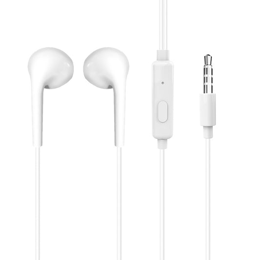 Dudao X10S trådbundna hörlurar 3,5 mm mini jack 1,15m - vit