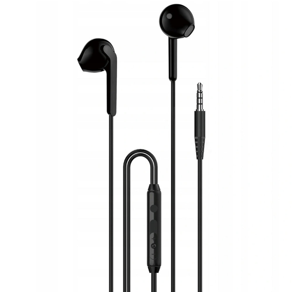 Dudao X3 hörlurar, trådbundna, mini jack 3,5 mm - svart