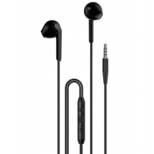 Dudao X3 hörlurar, trådbundna, mini jack 3,5 mm - svart
