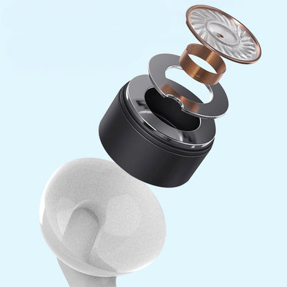 Dudao X3 hörlurar, trådbundna, 3,5 mm minijack - vita