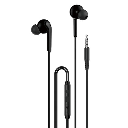 Dudao X3+ hörlurar, trådbundna, 3,5 mm minijack - svart