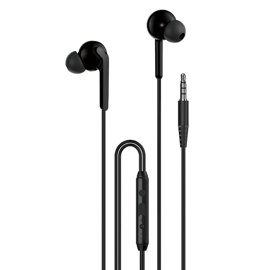 Dudao X3+ hörlurar, trådbundna, 3,5 mm minijack - svart