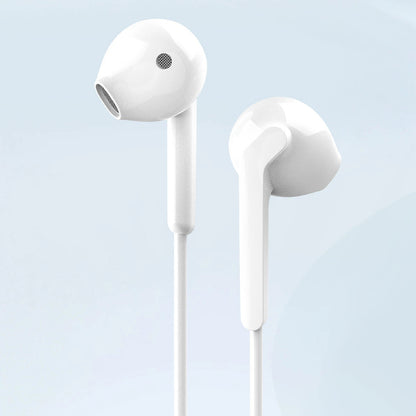 Dudao X3+ hörlurar, trådbundna, 3,5 mm minijack - vita