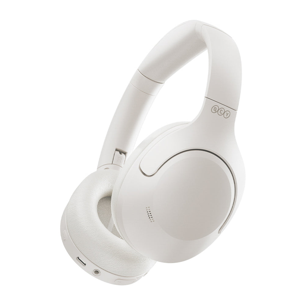 QCY H3 Lite hörlurar med ANC och Bluetooth 5.3 - Vit