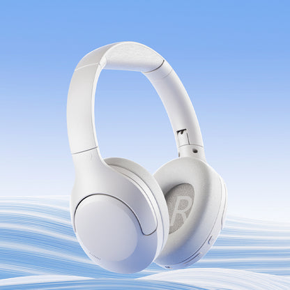 QCY H3 Lite hörlurar med ANC och Bluetooth 5.3 - Vit