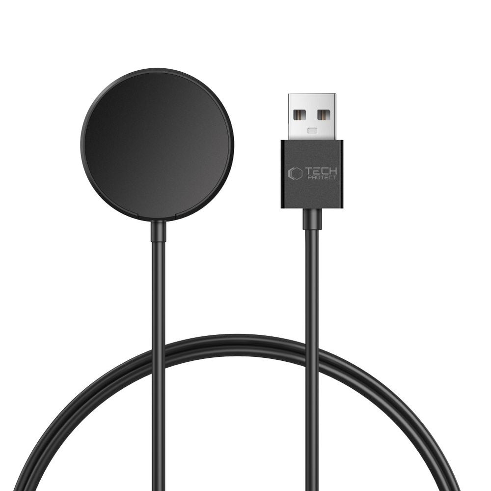 Tech-Protect MC03 UltraBoost trådlös laddare för Samsung Galaxy Watch - svart