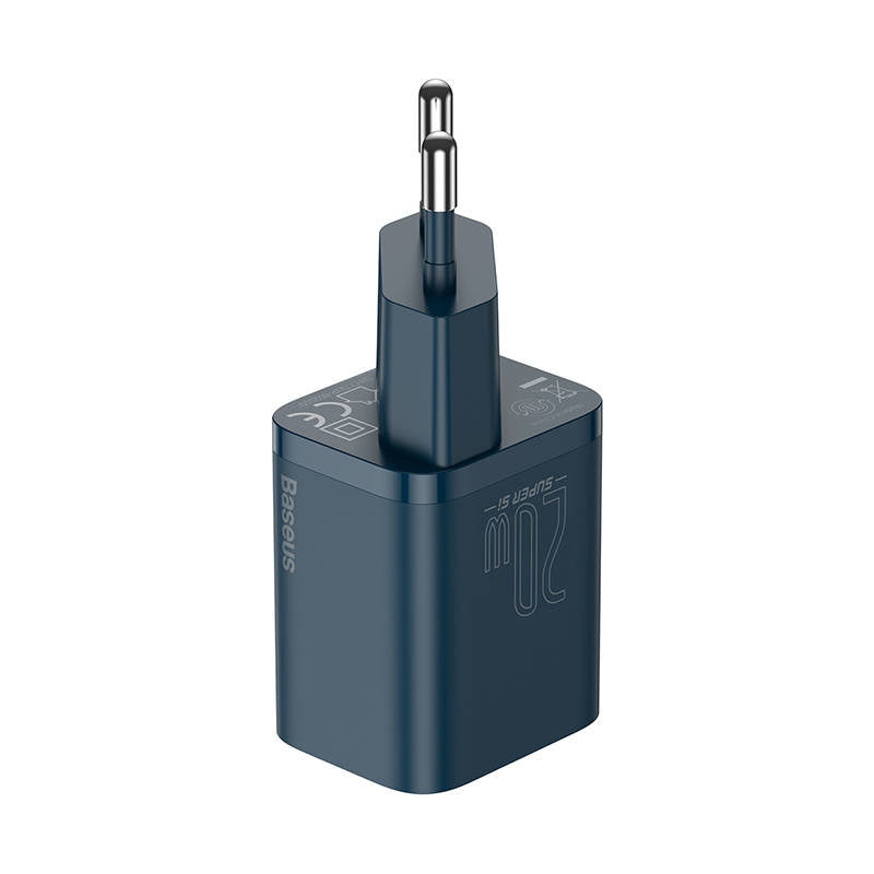 Baseus Super Si snabbladdare 1C 20W (blå