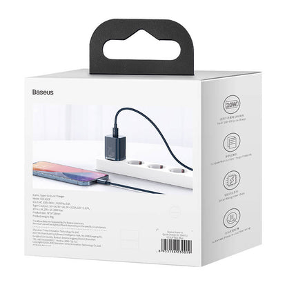 Baseus Super Si snabbladdare 1C 20W (blå