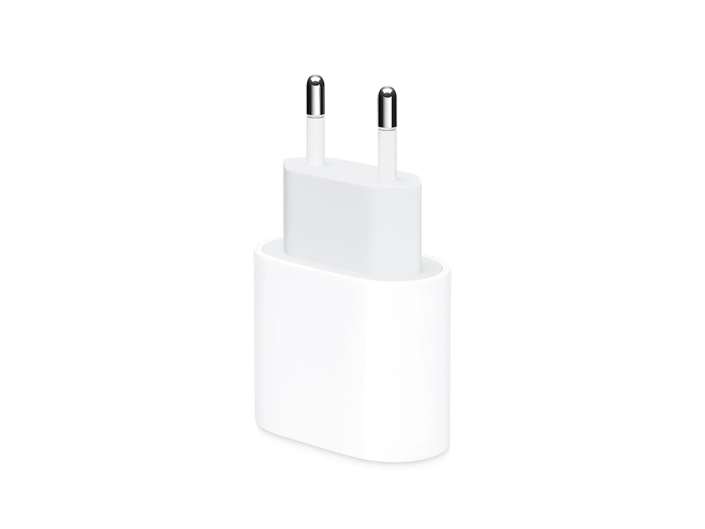 Apple 20W USB-C strömadapter.