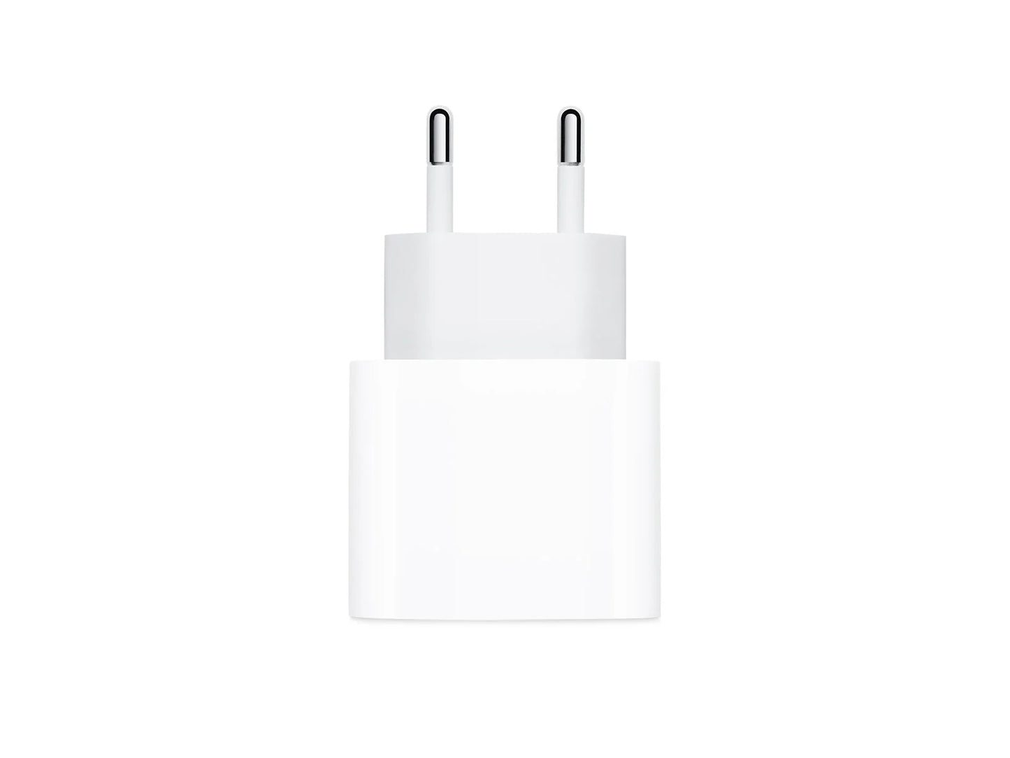 Apple 20W USB-C strömadapter.