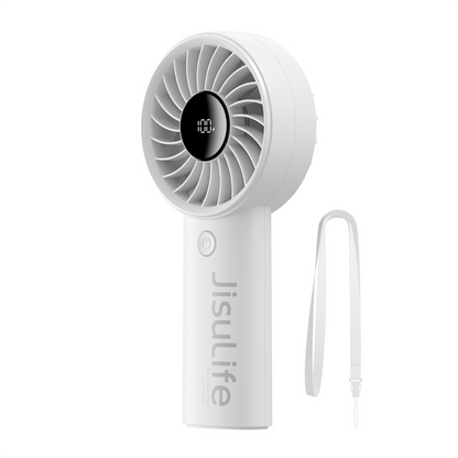 Jisulife Handheld Fan Life4 3600mAh Portable USB Fan - Grå