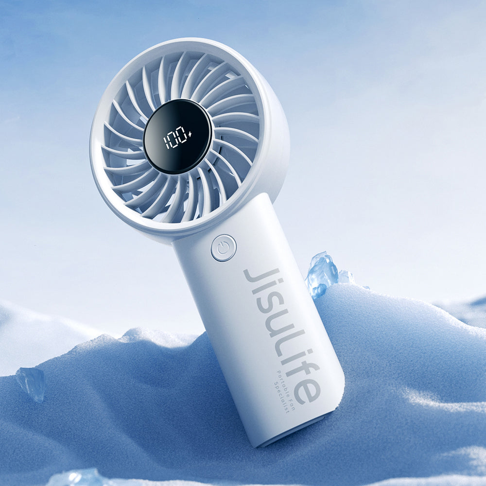 Jisulife Handheld Fan Life4 3600mAh Portable USB Fan - Grå
