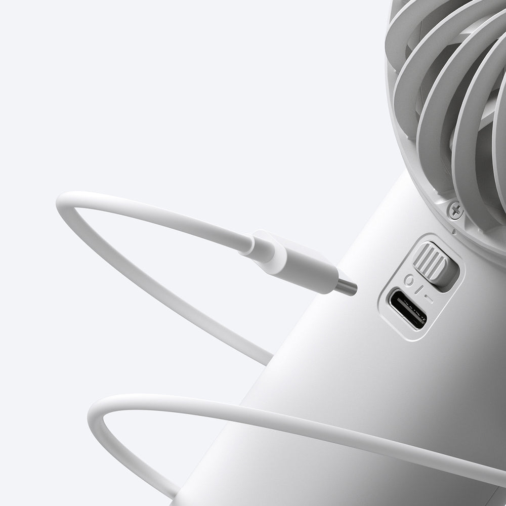 Jisulife Handheld Fan Life4 3600mAh Portable USB Fan - Grå