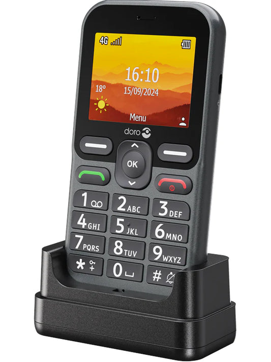 Doro Leva L11 DFC-0510 128 MB Feature Phone - 6,1 cm (2,4"") TFT 4G - Graphite
