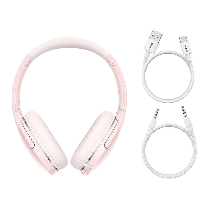 Baseus Encok D02 PRO (Rosa) Trådlösa hörlurar