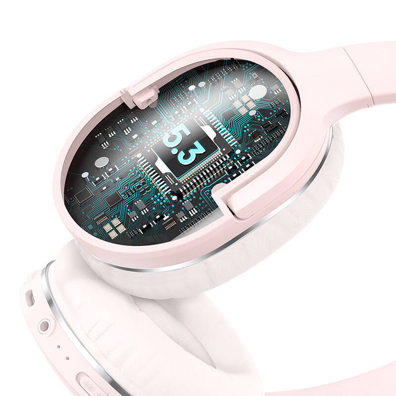Baseus Encok D02 PRO (Rosa) Trådlösa hörlurar