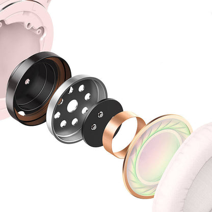 Baseus Encok D02 PRO (Rosa) Trådlösa hörlurar