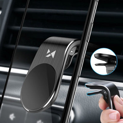 Wozinsky magnetisk telefonhållare för luftventiler, svart (WCH-02)