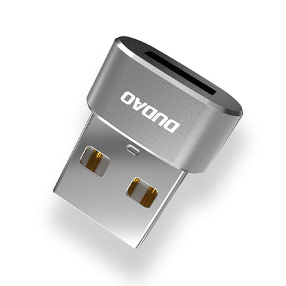 Dudao adapter från USB Type-C till USB svart (L16AC svart)