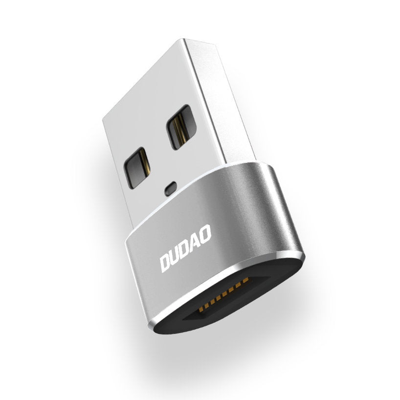 Dudao adapter från USB Type-C till USB svart (L16AC svart)