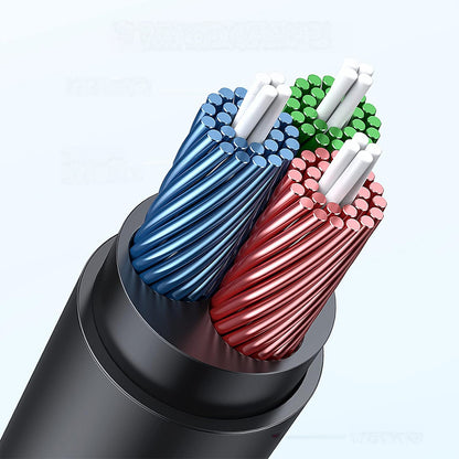Ugreen AV118 10592 kabel 3,5 mm mini jack (manlig) / 3,5 mm mini jack (kvinnlig) 1m - silver