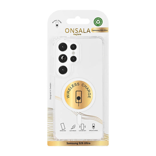 ONSALA  Mobilskal Transparent - Samsung Galaxy S26 Ultra