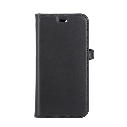 Buffalo 2in1 Leather 3 Card Mag Series iPhone 13/14/15 Black
