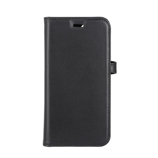 Buffalo 2in1 Leather 3 Card Mag Series iPhone 13/14/15 Black