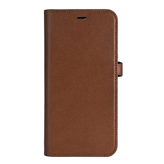 Buffalo 2in1 Leather 3 Card Mag Series iPhone 16 Pro Max Brown