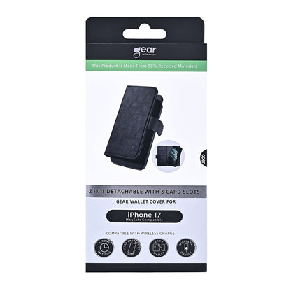 Gear 2in1 3 Card Recycled Mag Serie iPhone 17 Black
