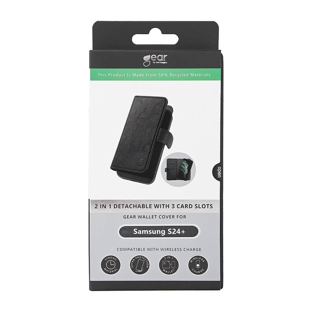 Gear 2in1 3 Card Recycled Samsung S24+ 5 G Black