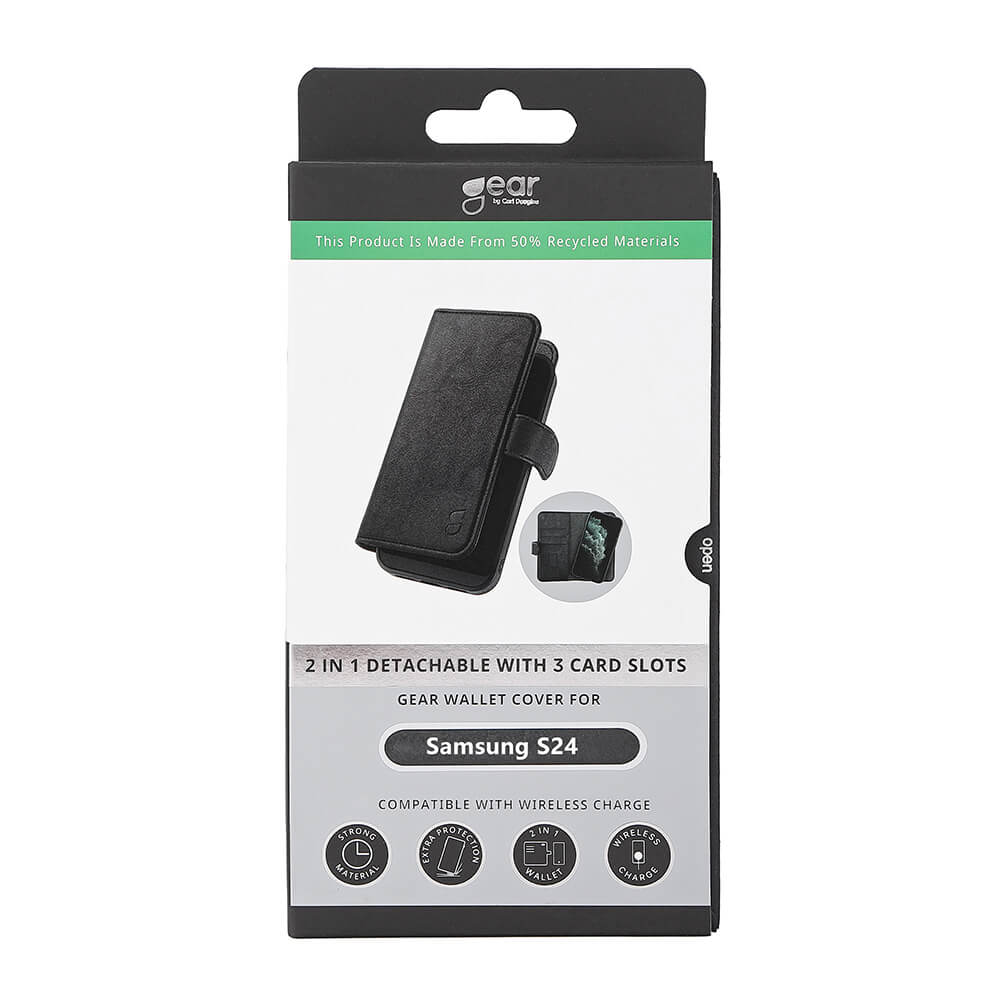 Gear 2in1 3 Card Recycled Samsung S24 5 G Black