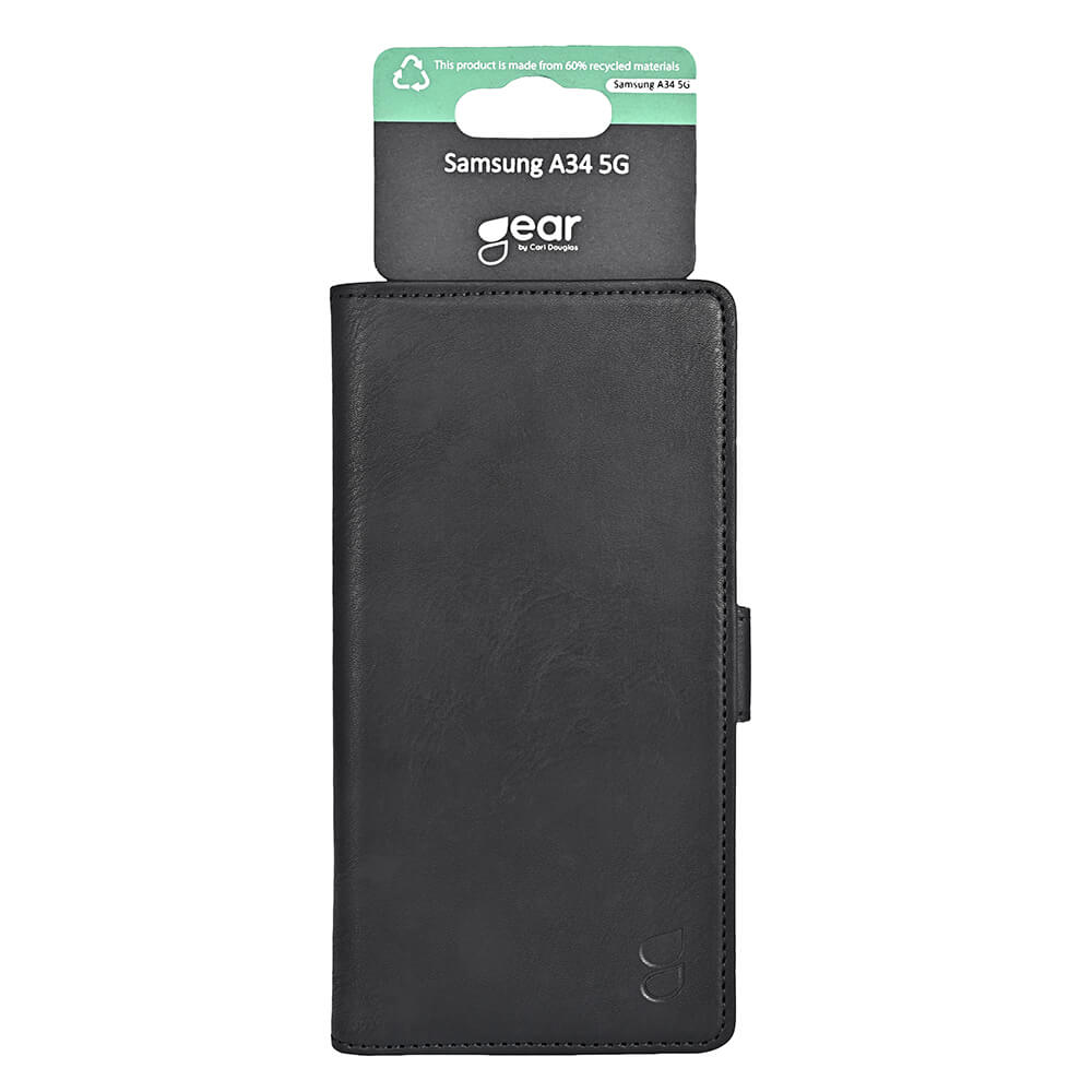 Gear Classic Wallet 3 Card Samsung Galaxy A34 5 G Black