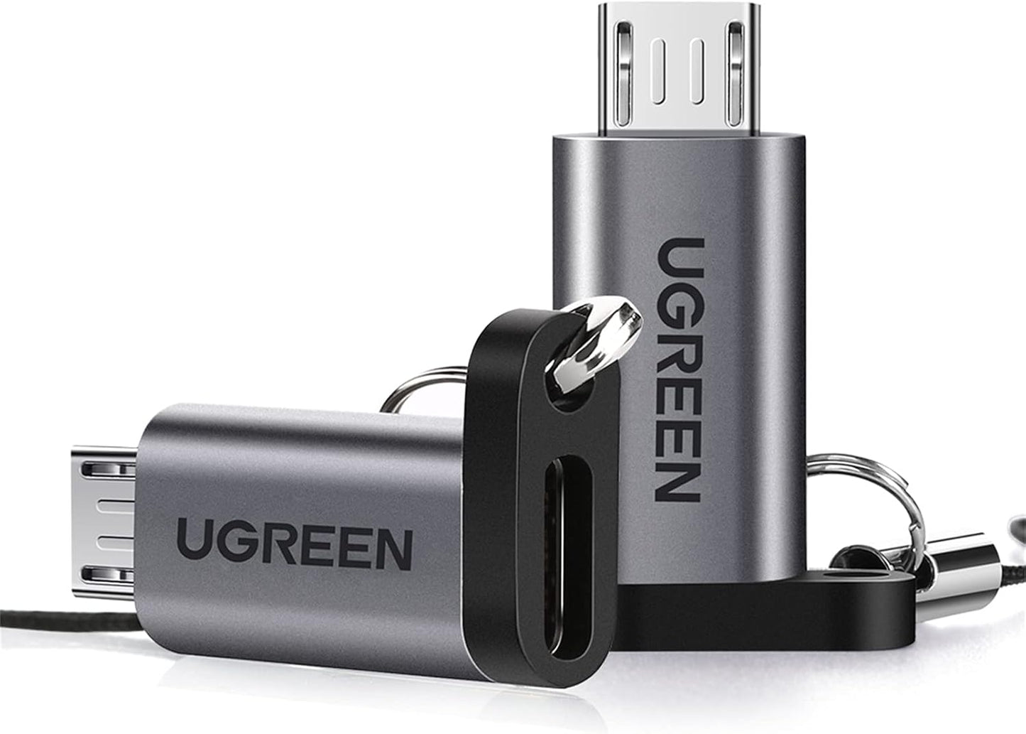 Ugreen USB-C to Micro-USB Adapter - Grey
