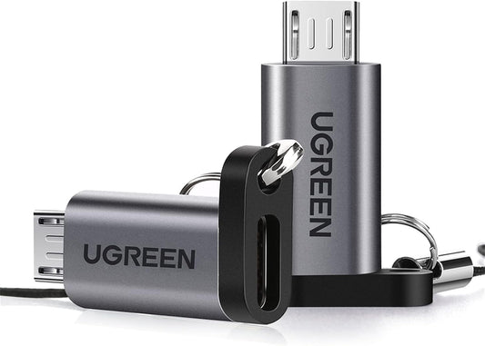 Ugreen USB-C to Micro-USB Adapter - Grey