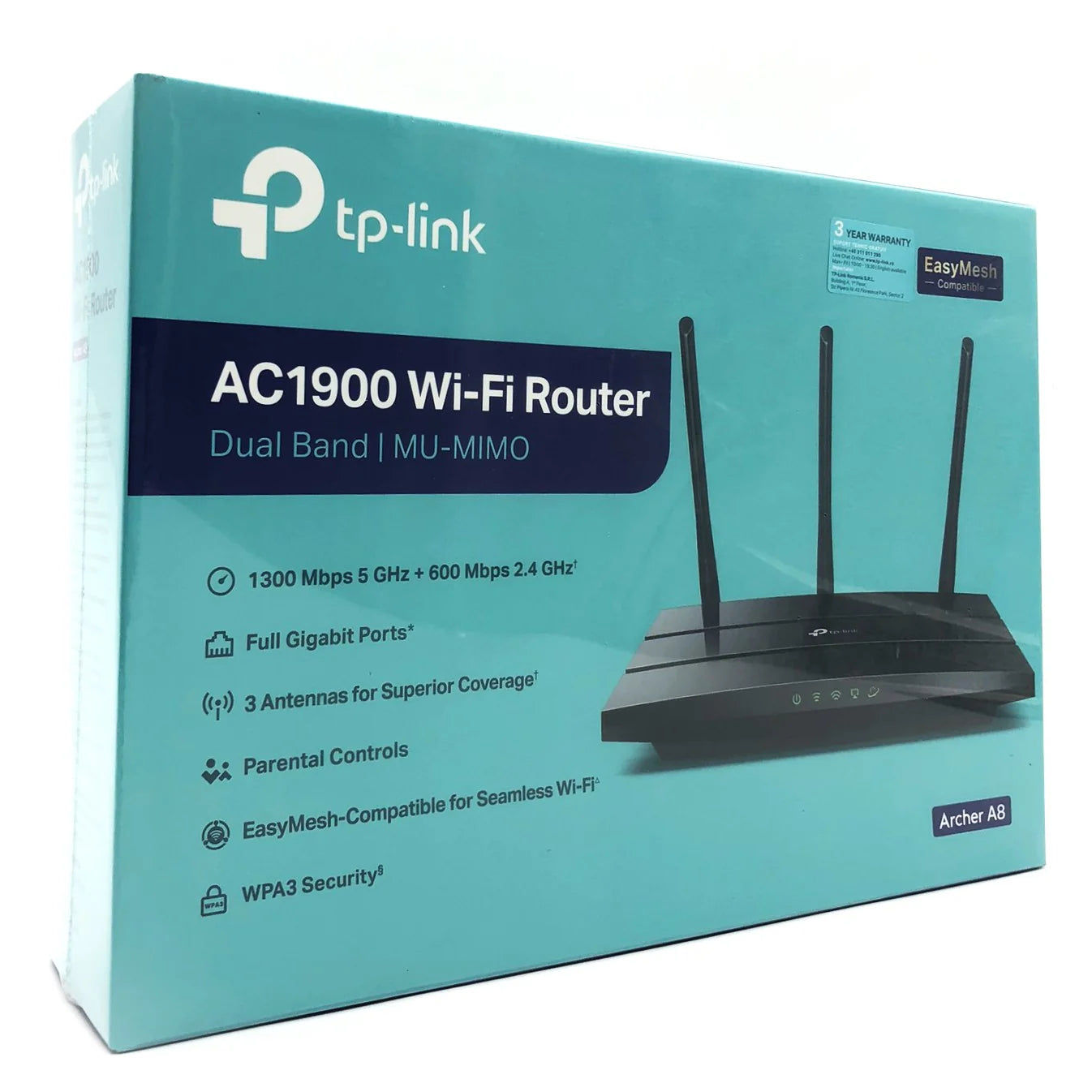 TP-Link Archer A8 trådlös router