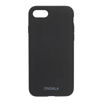 Onsala Mobil Cover Silicone Black iPhone 6/7/8/Se2020