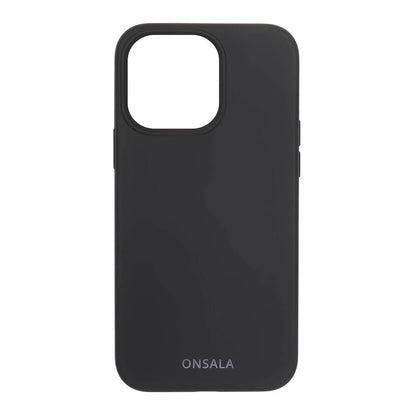 Onsala Mobilcover Silicone Black iPhone 13 Pro