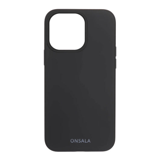 Onsala Mobilcover Silicone Black iPhone 13 Pro