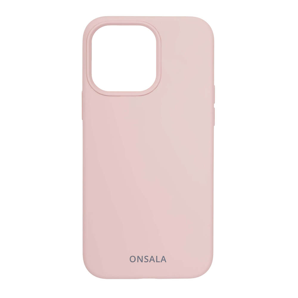 Onsala Mobilcover Silicone Sand Pink iPhone 13 Pro