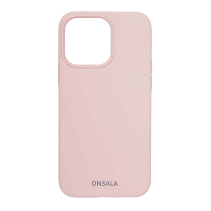 Onsala Mobilcover Silicone Sand Pink iPhone 13 Pro
