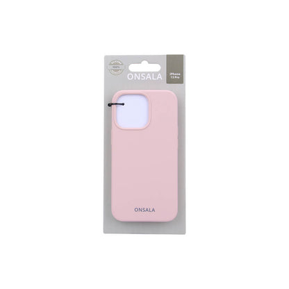 Onsala Mobilcover Silicone Sand Pink iPhone 13 Pro