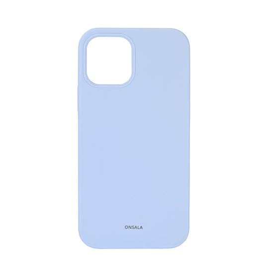 Onsala Mobilecover Silicone Light Blue iPhone 12 / 12 Pro