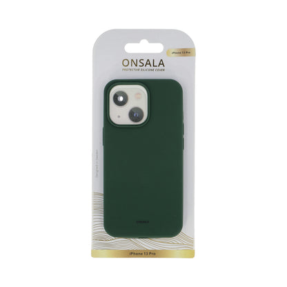 Onsala Mobilecover Silicone iPhone 13 Pro Olive Green