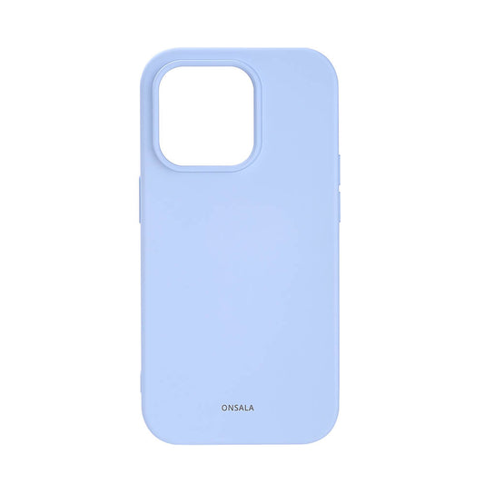 Onsala Backcover Silicone iPhone 14 Pro 6,1" Light Blue