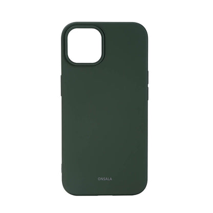 Onsala Back Sil Touch Recycled Mag Serie iPhone 13/14/15 Olive Green