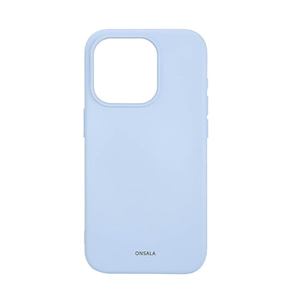 Onsala Back Sil Touch Recycled Mag Serie iPhone 15 Pro Light Blue