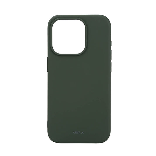 Onsala Back Sil Touch Recycled Mag Serie iPhone 15 Pro Olive Green