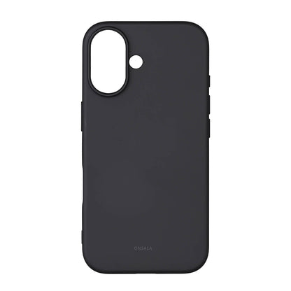 Onsala Back Sil Touch Recycled Mag Serie iPhone 16 Black